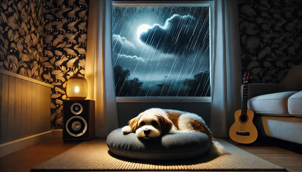 Música Acalma Cães Durante Tempestades