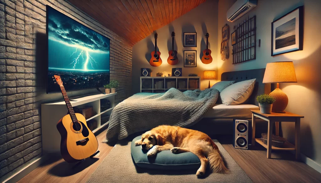 Música para Cachorros Durante Tempestades: Como Ajudar seu Pet