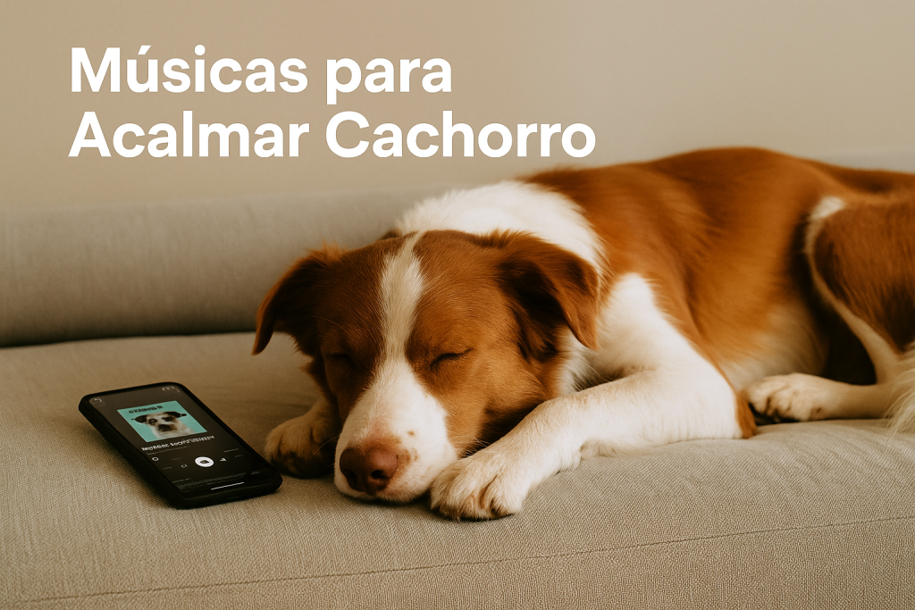 músicas para acalmar cachorro